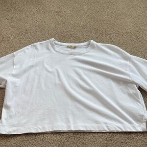 Madewell cropped tee shirt